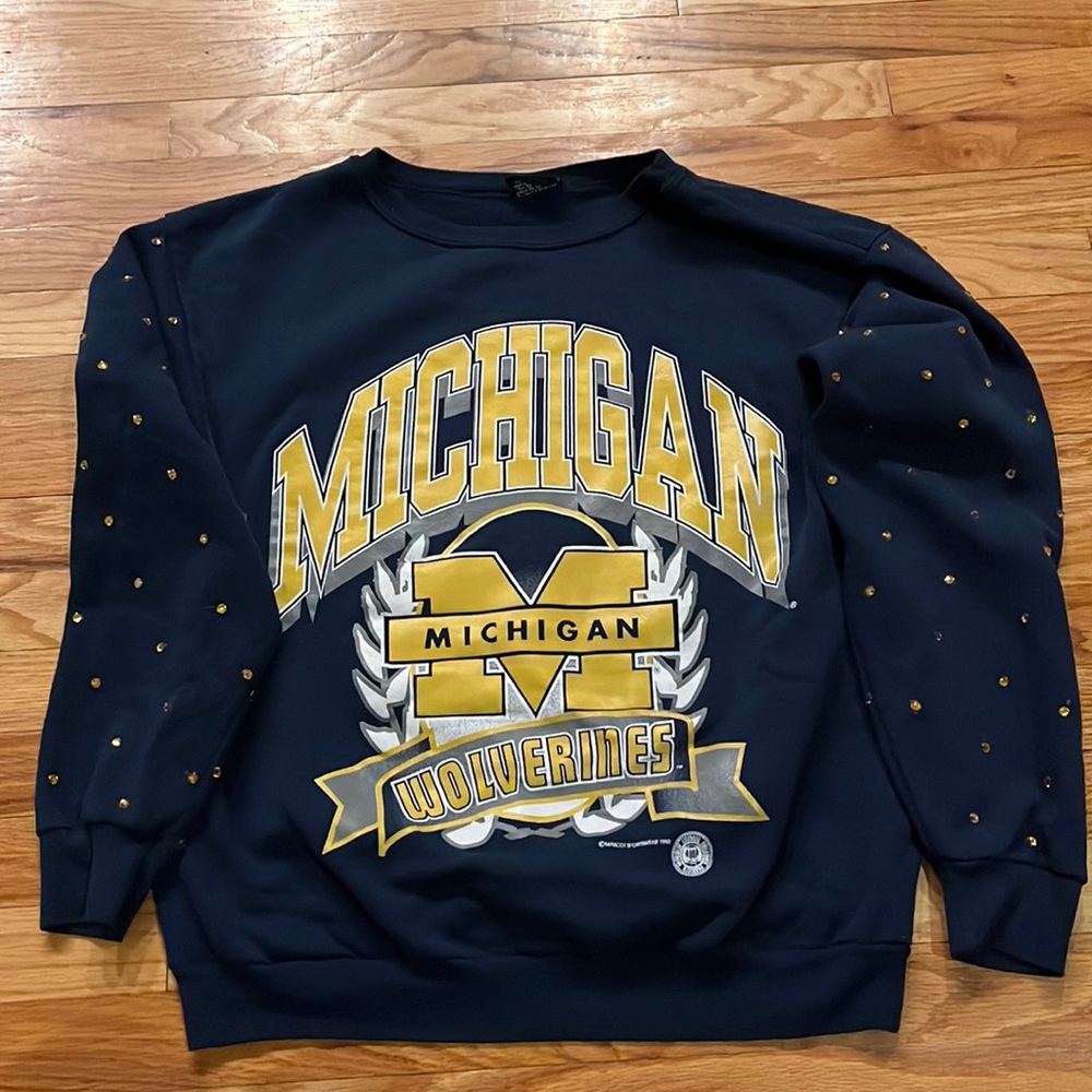 University of Michigan custom sweatshirt